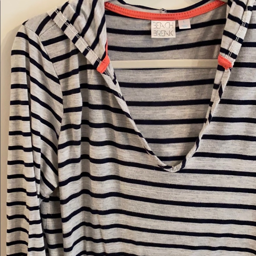 Cozy beach cover-up